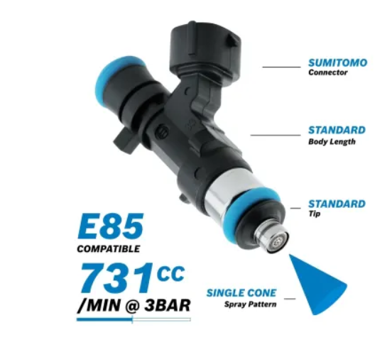 Injecteur Bosch Denso 730 cc - 0280158290