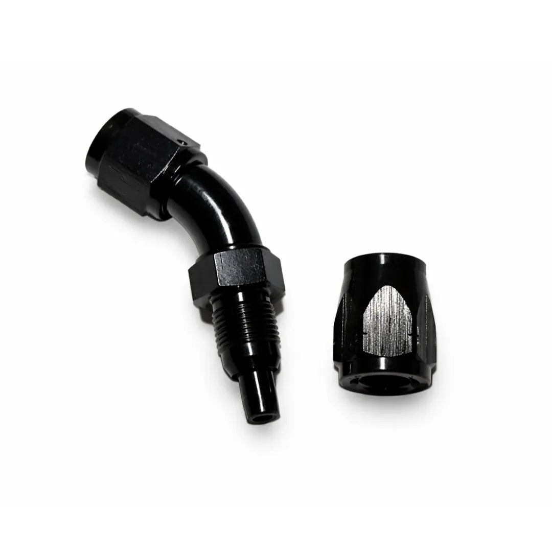 Raccord Dash Femelle 45° Noir
